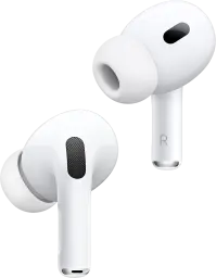 Apple AirPods Pro 2 Wireless Earbuds, Active Noise Cancellation, Hearing Aid Feature, Bluetooth Headphones, Transparency, Personalized Spatial Audio, High-Fidelity Sound, H2 Chip, USB-C Charging