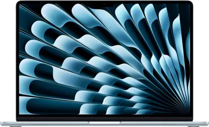Apple 2025 MacBook Air 15-inch Laptop with M4 chip: Built for Apple Intelligence, 15.3-inch Liquid Retina Display, 16GB Unified Memory, 256GB SSD Storage, 12MP Center Stage Camera, Touch ID; Sky Blue